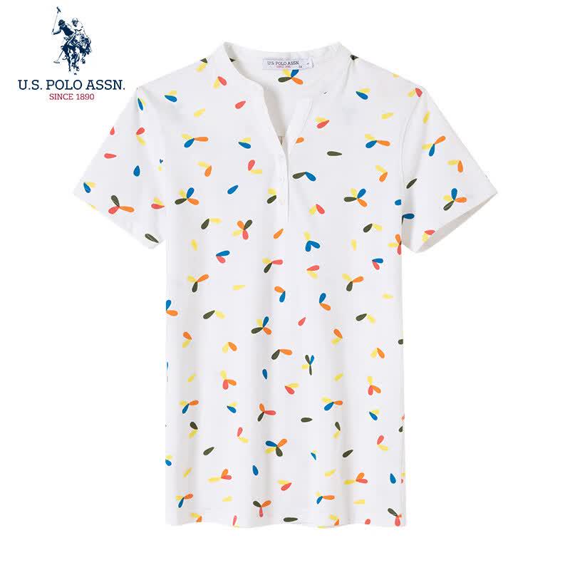 U.S. POLO ASSN. Women s Pure Cotton Short Sleeve Polo Shirt S