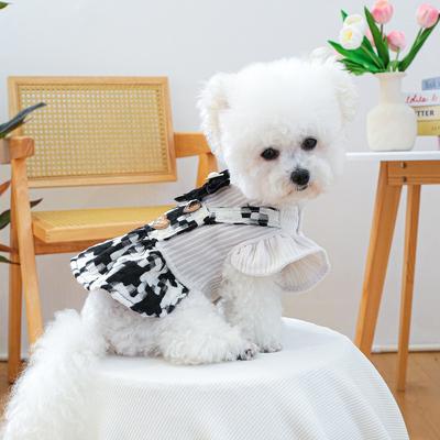 Pet Circle, Pet Clothes Dog Cat Clothing Clothing Autumn and Winter Love Fragrant Skirt