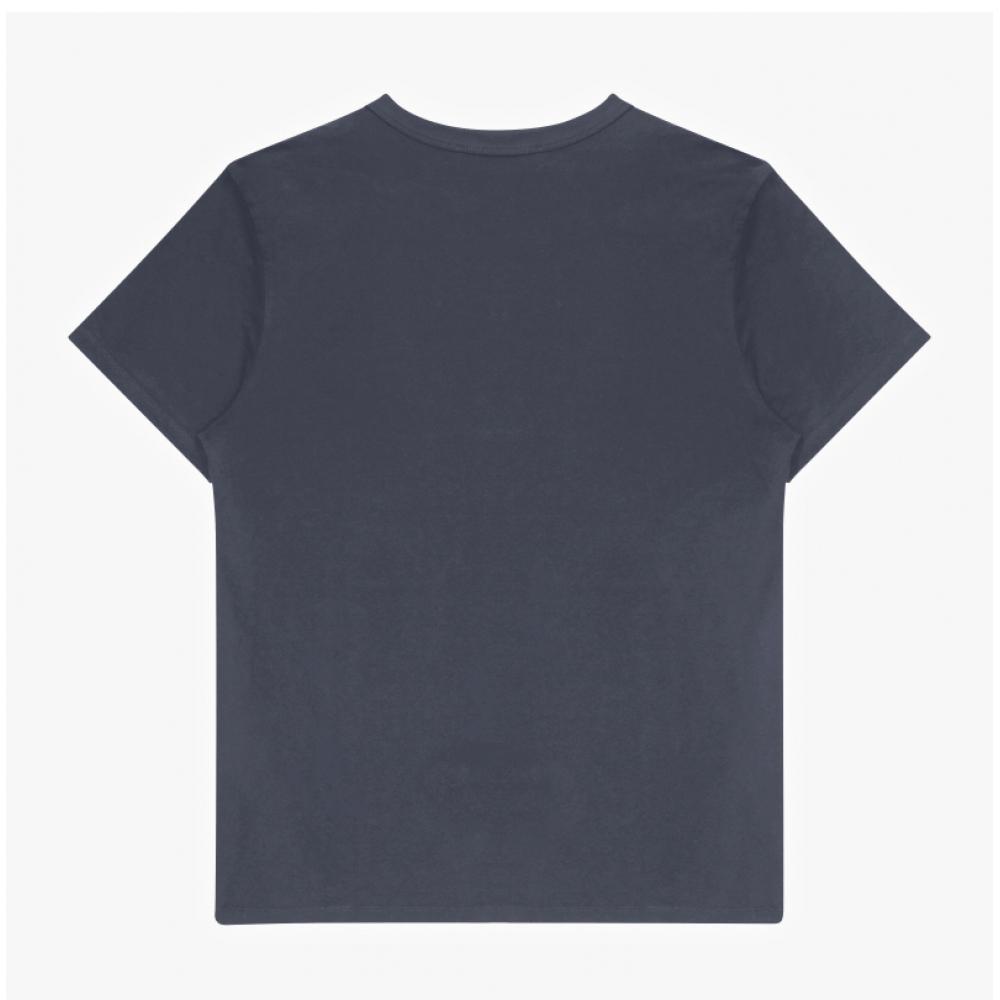 MaiSon KitSune Lm00104kj0008 P476 Fox Head Patch Men S Short Sleeve Tee