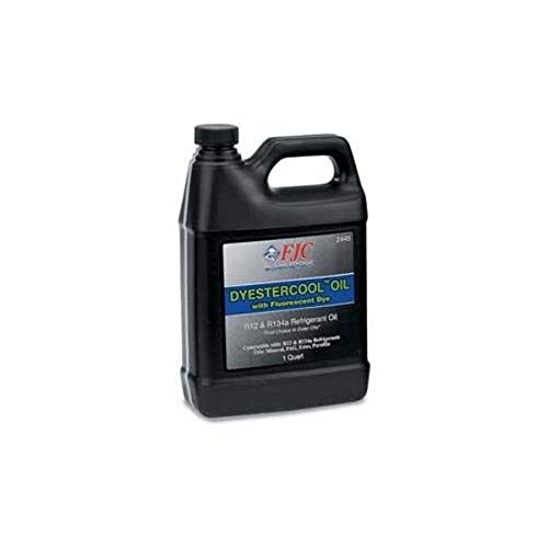 

zmart FJC 2445 DyEstercool Oil Quart Refrigerant Lubricant Compressor Car Air Conditioner R134a Refrigerant Gas Gas Charge Leak Detection UV Fluo
