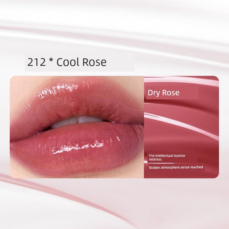 Novo Gel Clear Solid Lip Gloss Mirror Water Light Lipstick Full Lips Waterproof Brightening Glass Lip Nourishing Lipstick