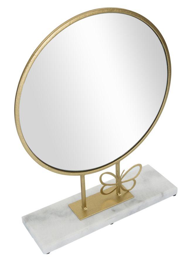 Table Mirror Butterfly 30X9X39.5 Cm
