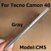 6.78" For Tecno Camon 40 Middle Frame Front Bezel Lcd Holder Rear Plate Chassis Replacement CM5