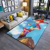 Red-Haired Girl Cartoon Design Suitable As a Non-slip Mat for the Living Room or Bedroom Sofa
