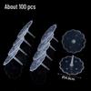 Clear Plastic Figurine Holder for Cake Decorations, Birthday Scene Accessories