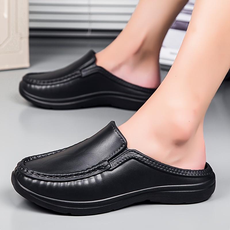 Baotou Men's Half-slipper Summer New Style Lazy Man's One-foot Sandal Men's Anti-slip Outerwear Thick-soled Casual Driving Shoes