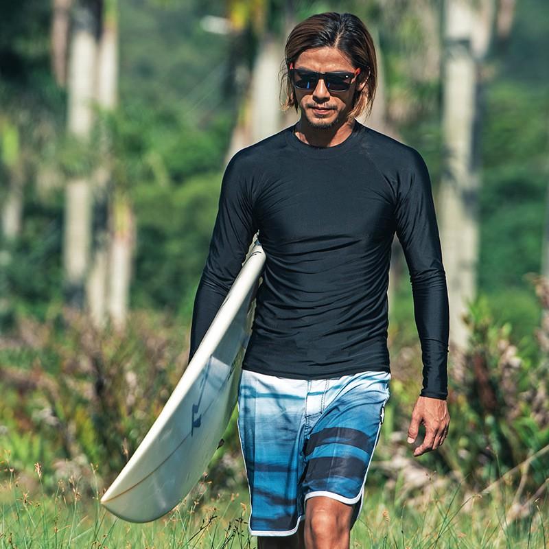 Diving Wetsuit Top Men Long Sleeve Rash Guard UV Protection Quick Dry Thermal Snorkeling Scuba Fall