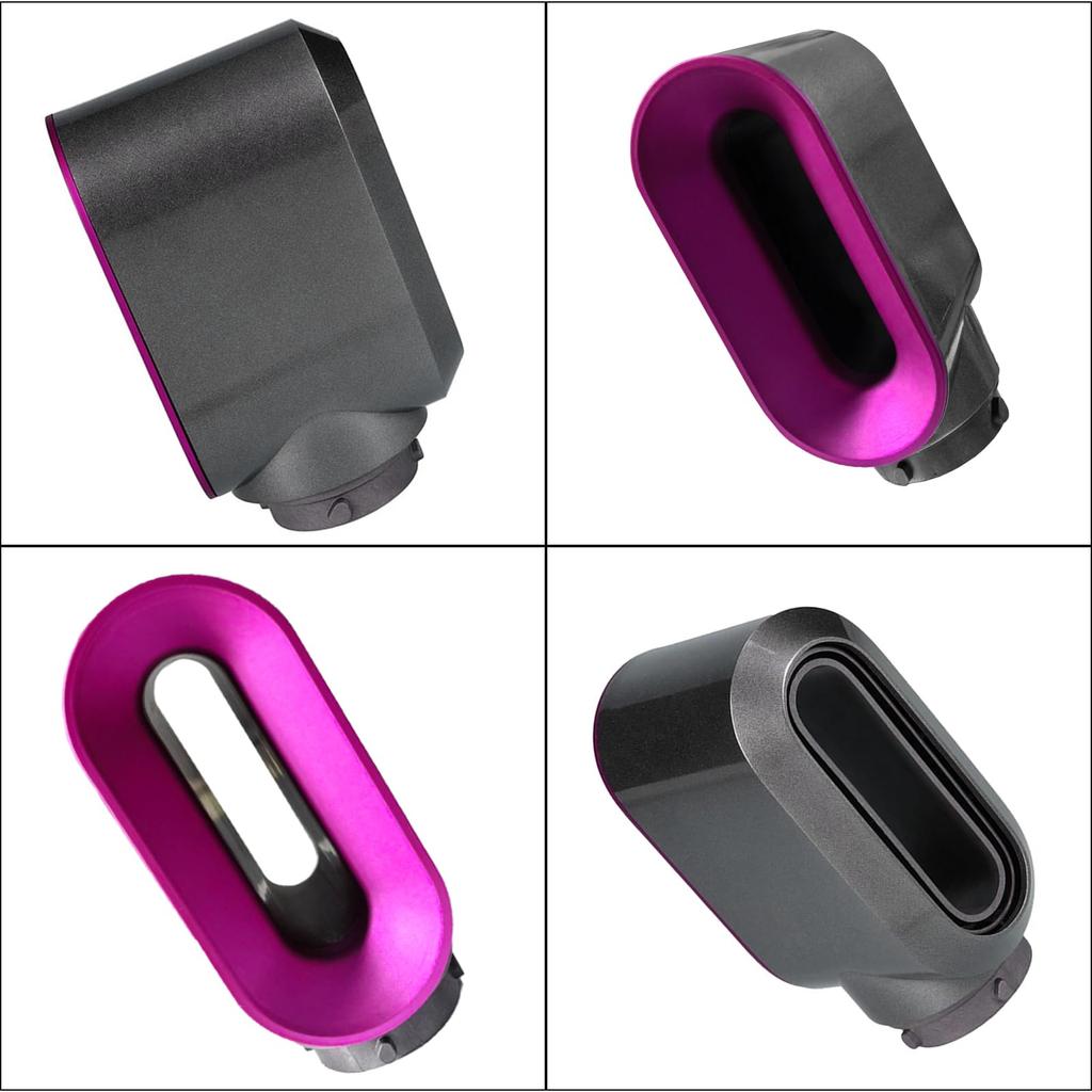 Hair Dryer Attachment Compatible with Dyson Airwrap Rotating Curling Barrel Hair Styler Accessories Dryer Attachment Nozzle Pre-Styling Replacement,