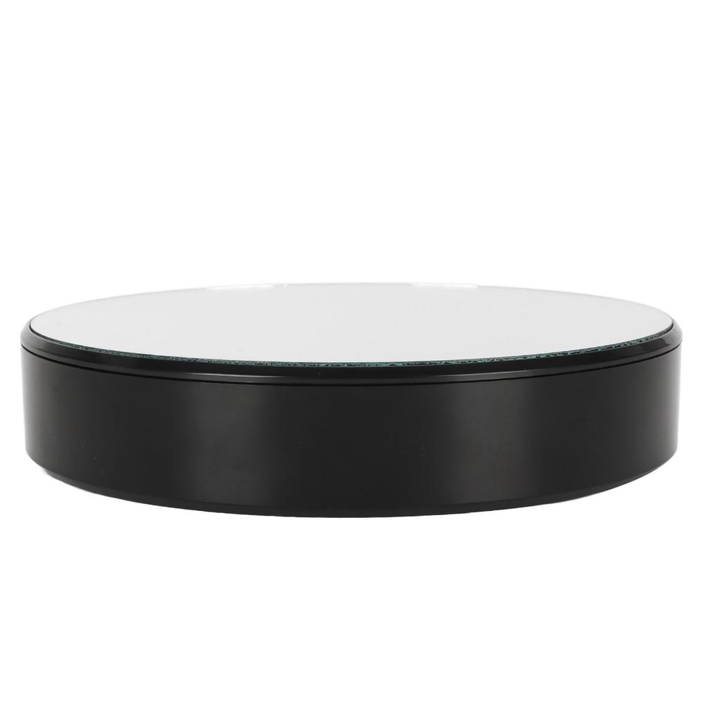 Motorized Rotating Display Stand 360 Degree White Light 5kg Load Capacity Electronic Turntable Displ