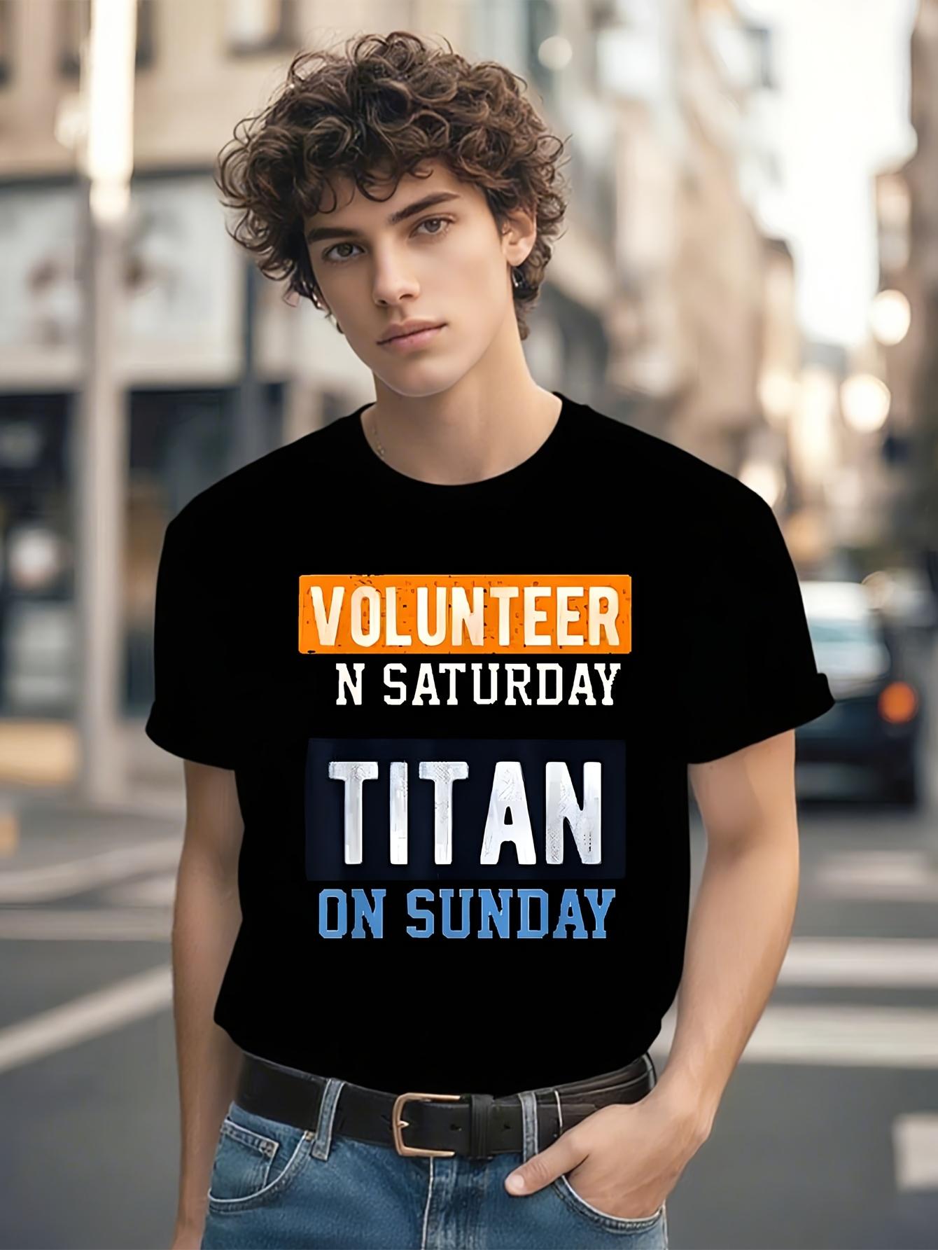 Volunteer on Saturday Titan on Sunday Nashville Football ... XXXXL