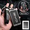 Zinc Alloy Leather Car Nfc Card Remote Key Cover Case For Byd Tang Dm Han Ev Song Pro Qin Plus Dmi Keychain Accessories