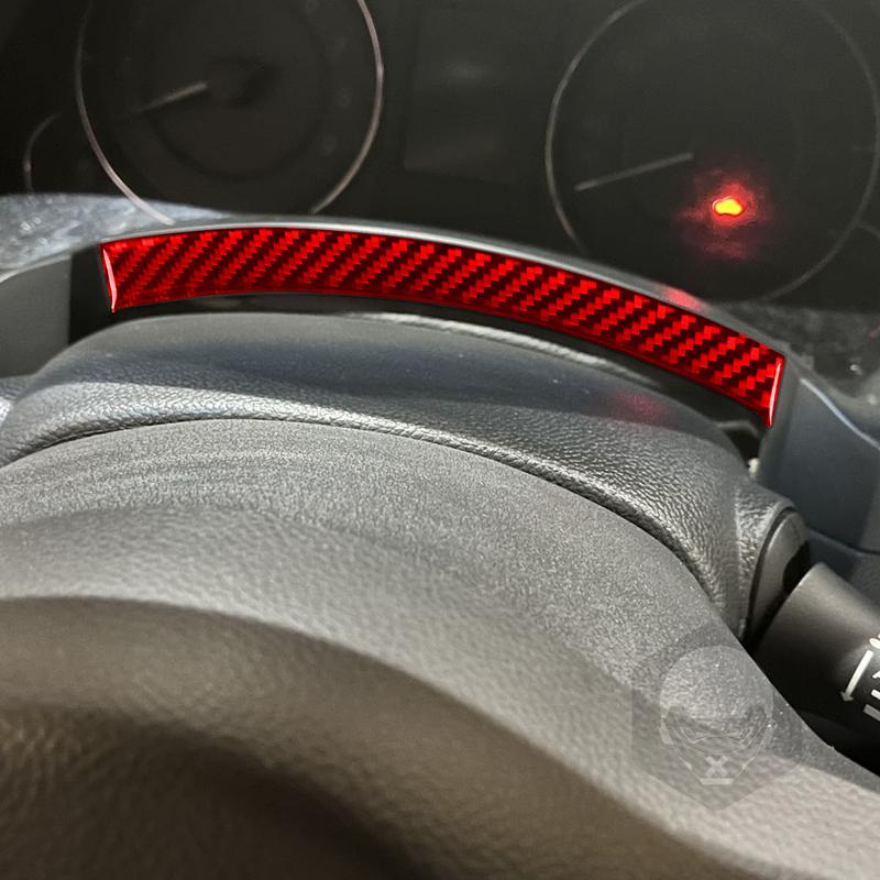 For Infiniti FX QX70 Carbon Fiber Center Console Dashboard Speedometer Trim Strip Cover Tuning Sticker Car Interior Accessories