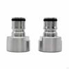 Ball Lock Keg Coupler Adapters Fittings Compact Quick Disconnect Conversion 5/
