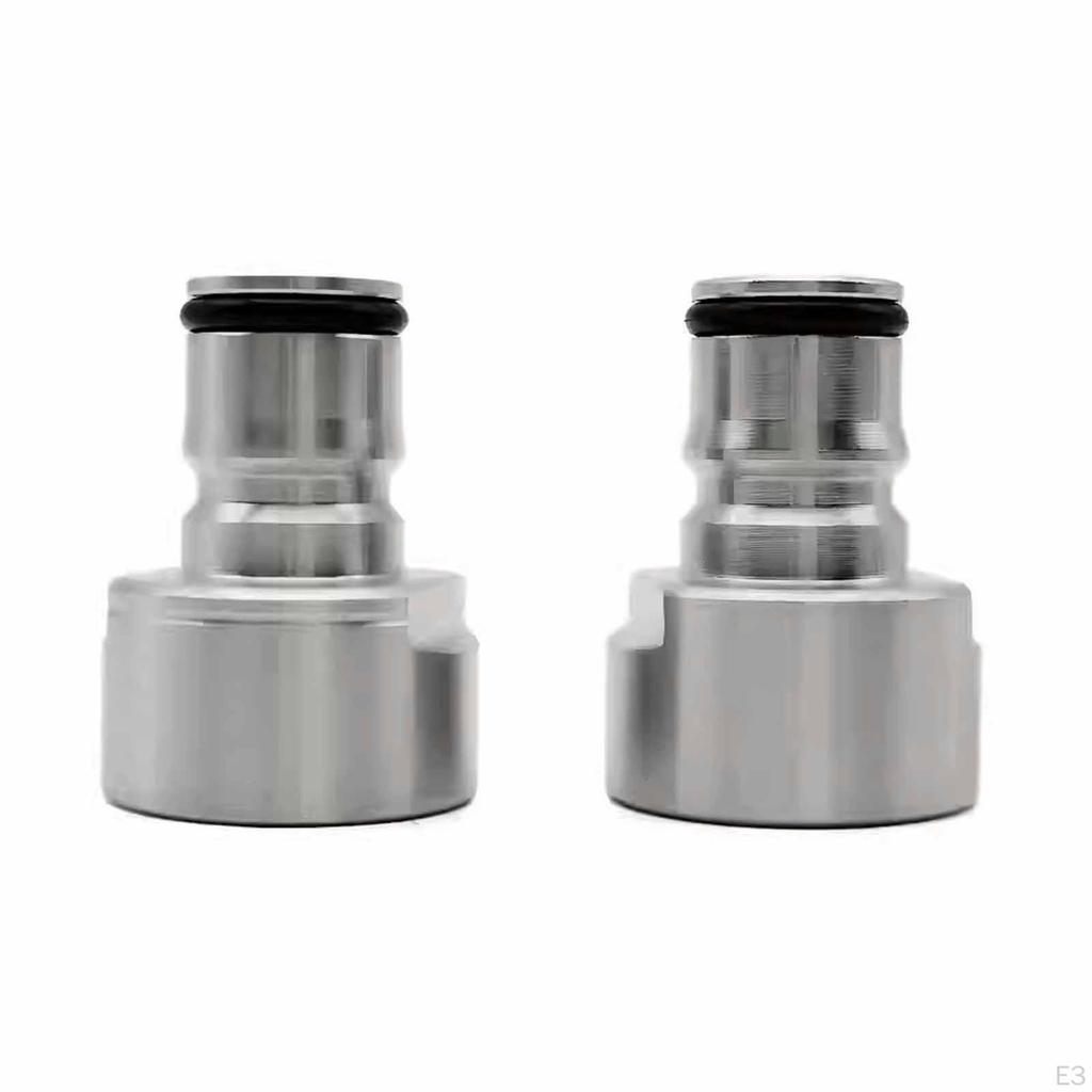 Ball Lock Keg Coupler Adapters Fittings Compact Quick Disconnect Conversion 5/