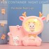 Little Deer Pencil Holder Lamp - Gift for 10-Year-Old Girls and Students