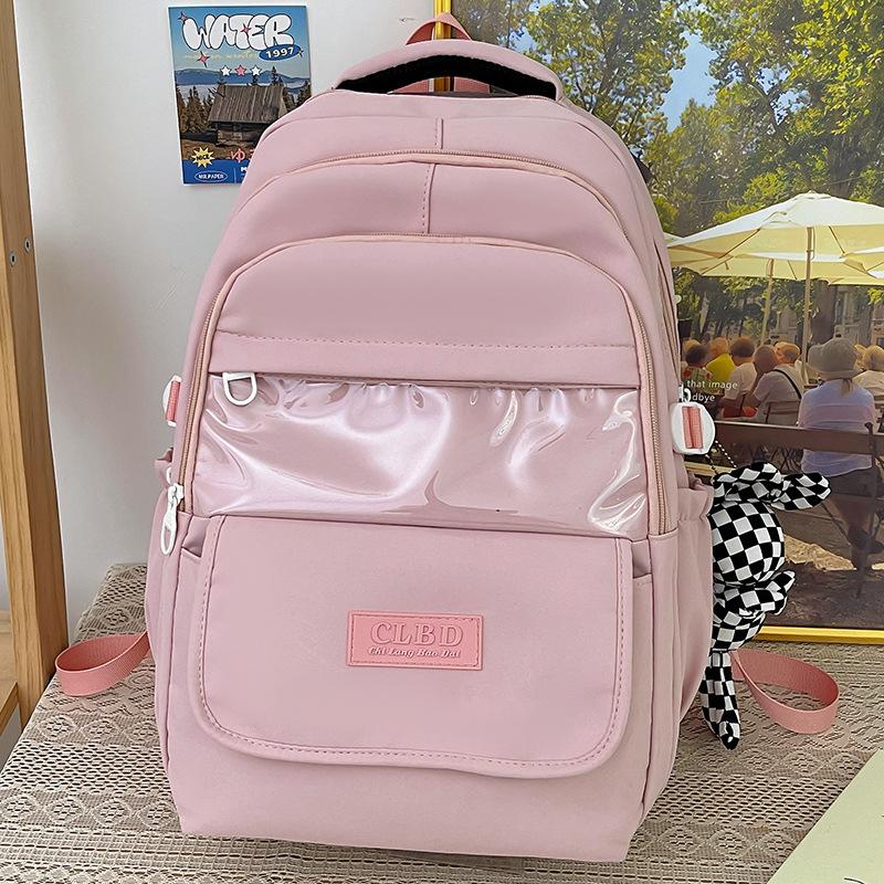 School bag children elementary school girls junior high school students high school students college students backpack multi-layer