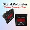 LED Digital Display Voltage Monitor Digital Voltmeter For Single And Three Phase Circuits Ensures Safe Operation
