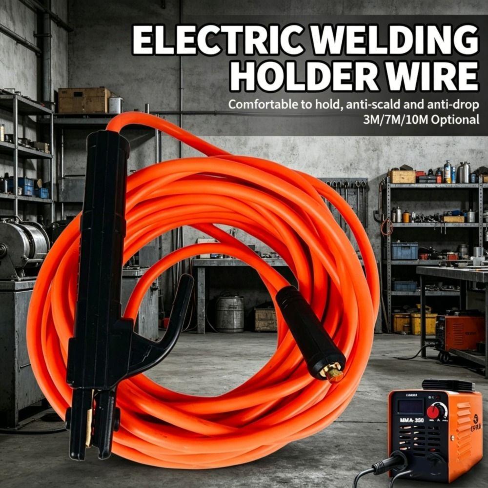 10 Meters Welding Cable Set with Electrode Holder Welding Wire Cable  Welding Tools