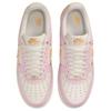 Nike Air Force 1 07 LX Mini Swoosh - Růžová pěna Dámské tenisky Plachetnice Metalická-zlatá Bledě-vanilková IB2574-600