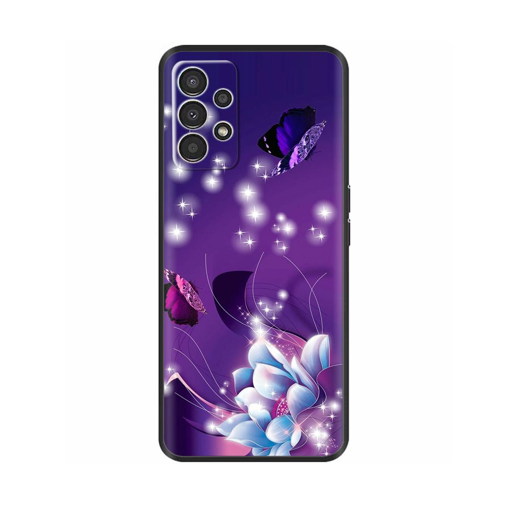 Case For Samsung A52 5G Back Cover For Samsung Galaxy A52s A52 4G 5G Case Soft Silicone Phone Cover Capas Black Shockproof Coque