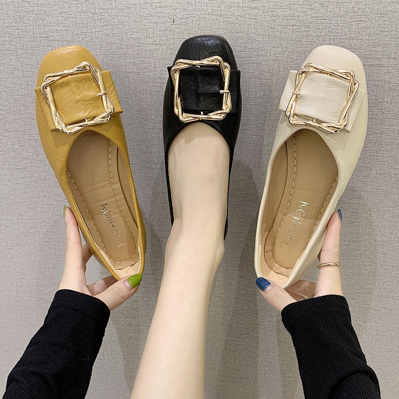 Fashion Shoes Woman Comfortable And Elegant Modis Soft Female Footwear Shallow Mouth All-Match Moccasin 2025 Summer New Dress Flat