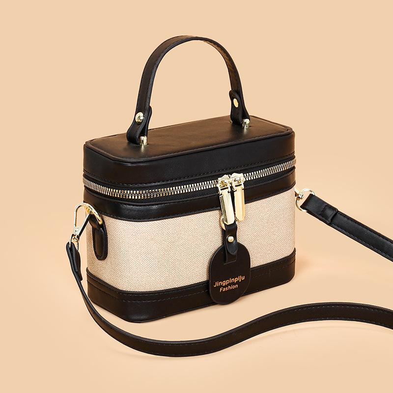 Korean Version of High-end Simple Shoulder Bag New Fashionable Large-capacity Handbag Niche Bag Oblique Span Bag Women