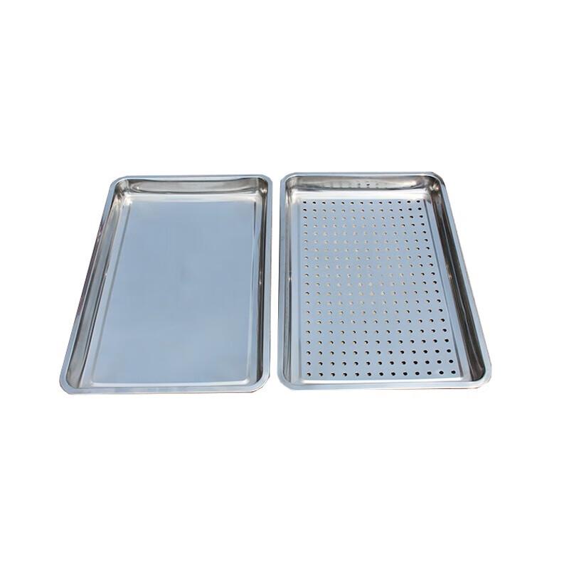 Homeglen 304 Stainless Steel Rectangular Steaming Tray