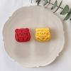 50g Cute Tiger Shape Plastic Mooncake Molds Mooncake Mould DIY Baking Accessories Kitchen Gadget for Mid-Autumn Festival