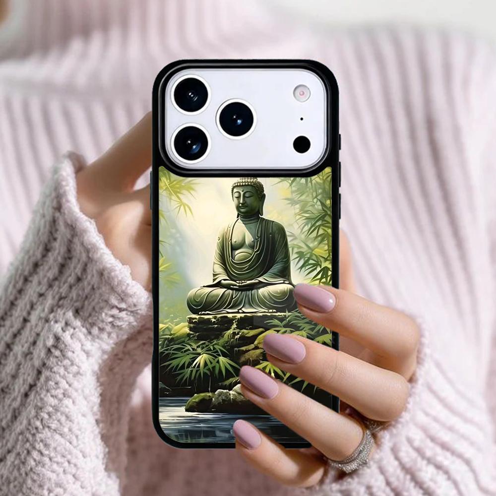 Buddhism Sakyamuni Buddha ZEN Phone Case For Apple iPhone 17 Air 16E 15 14 Plus 13 12 11 Pro Max Mini Funda Cover