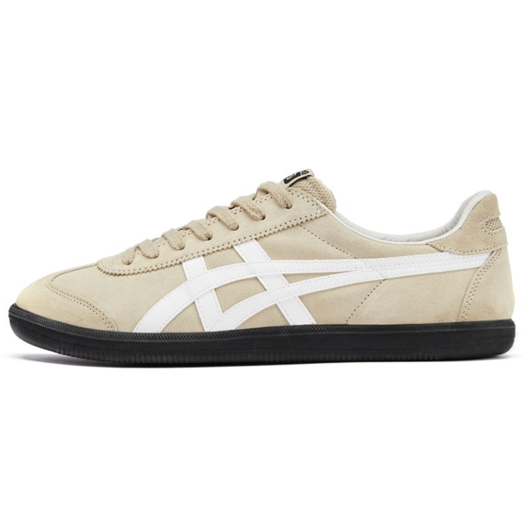 

ONITSUKA TIGER Tokuten Ткань Кожа Ретро Мода Коготь Тигра Прочные Низкие Кроссовки Унисекс Кроссовки Светло-Коричневые 1183A907-203 40.5