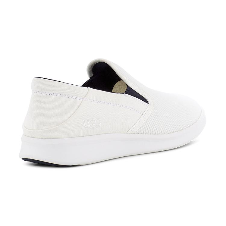 UGG Sheldon Fabric Casual Shoes Men's White 1124893-WHT