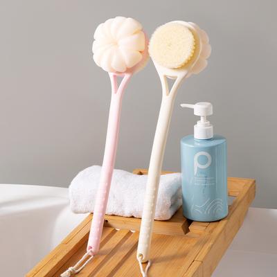 Long-handled Bath BrushSoft-bristled Bath BrushBack-rubbing Brush Double-sided Brush Bathroom Bath BrushBath Ball