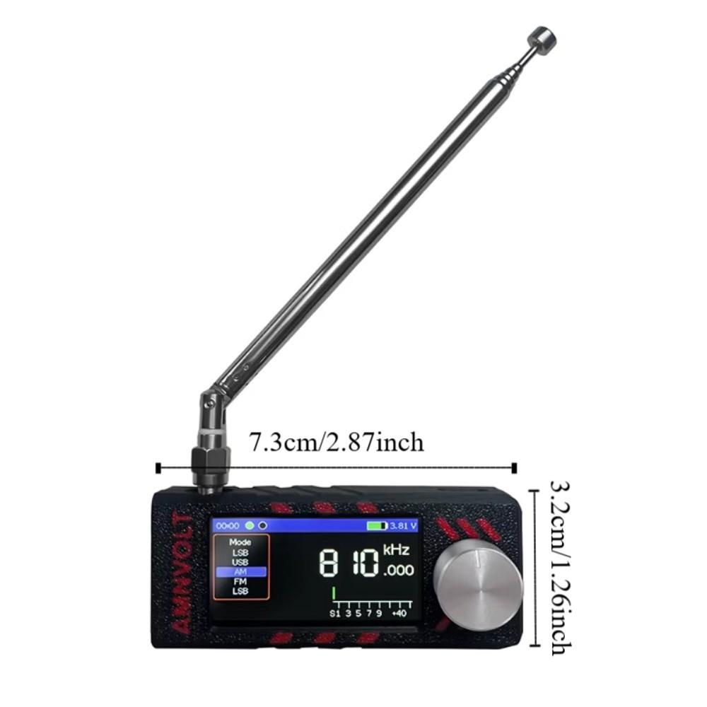 with Headphone Amplifier Pocket Receiver FM AM MW SW SSB SSB Radio  Outdoor Activities
