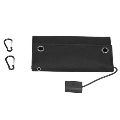 Painel Solar USB 8W 5V Dobrável Portátil Células Solares Monocristalinas Carregador para Exterior