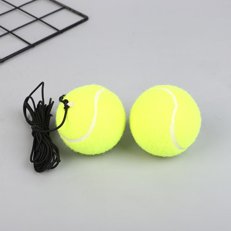 Portable Solo Tennis Trainer Rebound Tennis Ball With String Rope Self Tennis Practice Training Tool For Adults Kids Beginners
