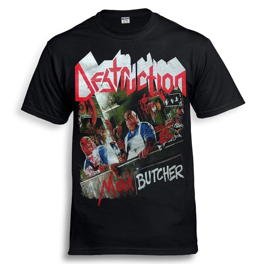 РАЗРУШЕНИЕ Mad Butcher Черная футболка sodom Kreator testament 4XL