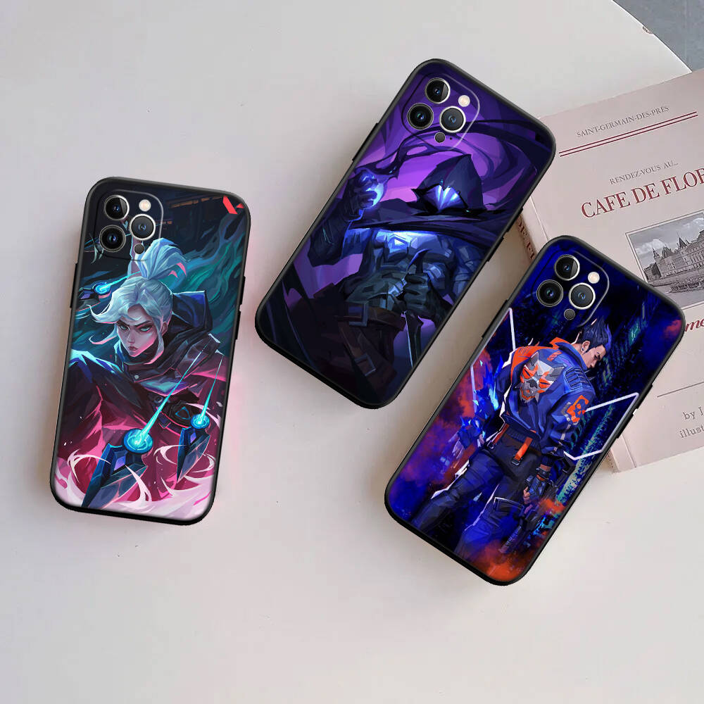 V-VALORANT Phone Case for Motorola Moto Edge 60 60s 70 G86 G56 G54 E14 G04S G45 G54 G64 X30 X40 X50 S30 S50 Pro Power Tylus