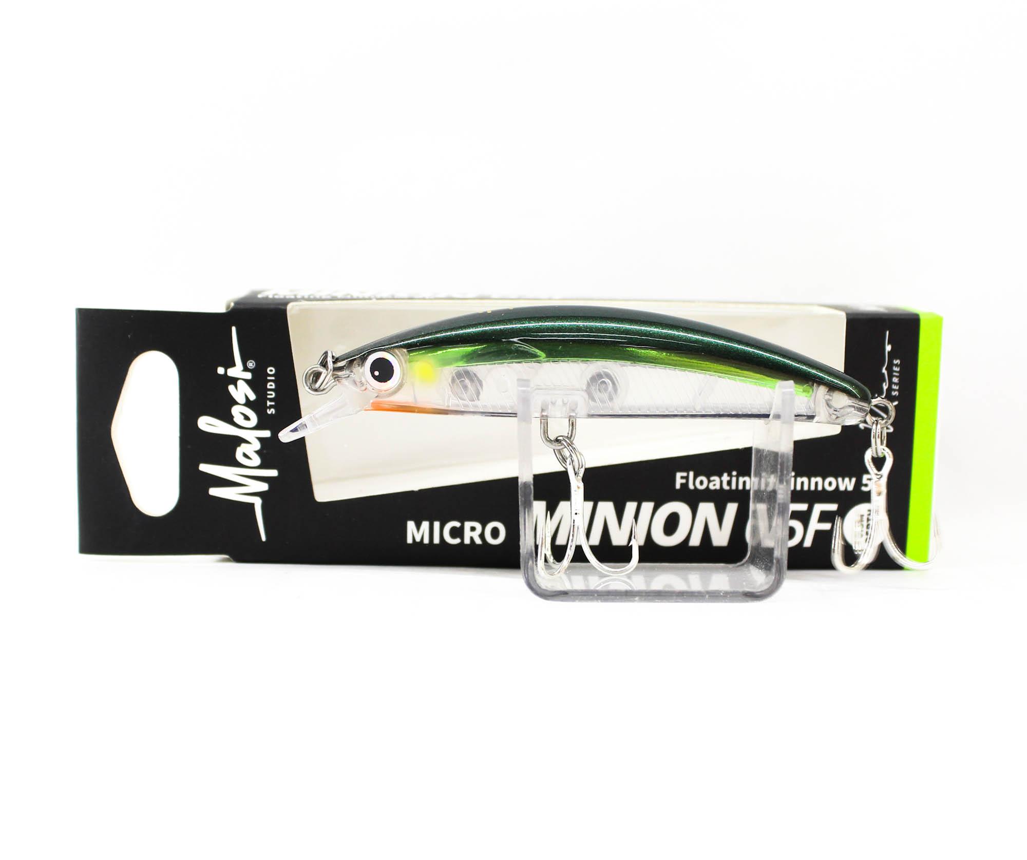 

Malosi MI65F-NE Minnow Micro Minnion 65F Floating Lure Tonic (0252)
