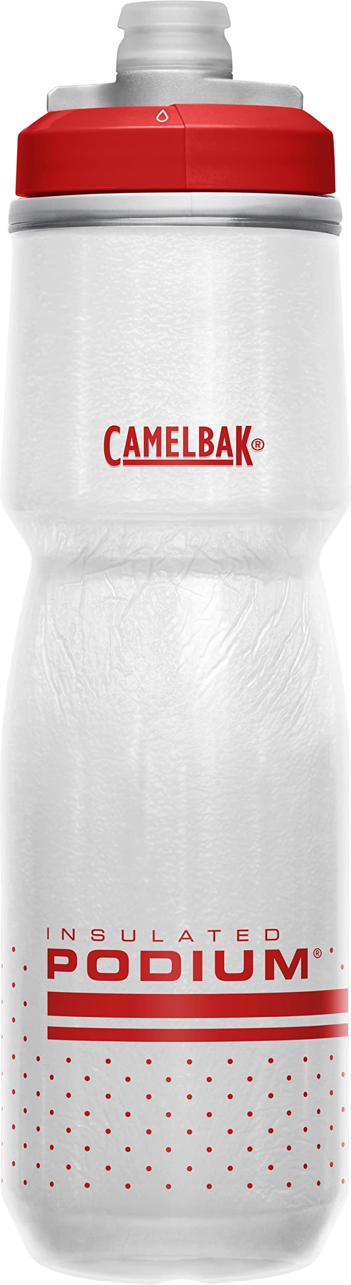 

CAMELBAK Podium Chill Fiery Bottle, 710ml, Red/White