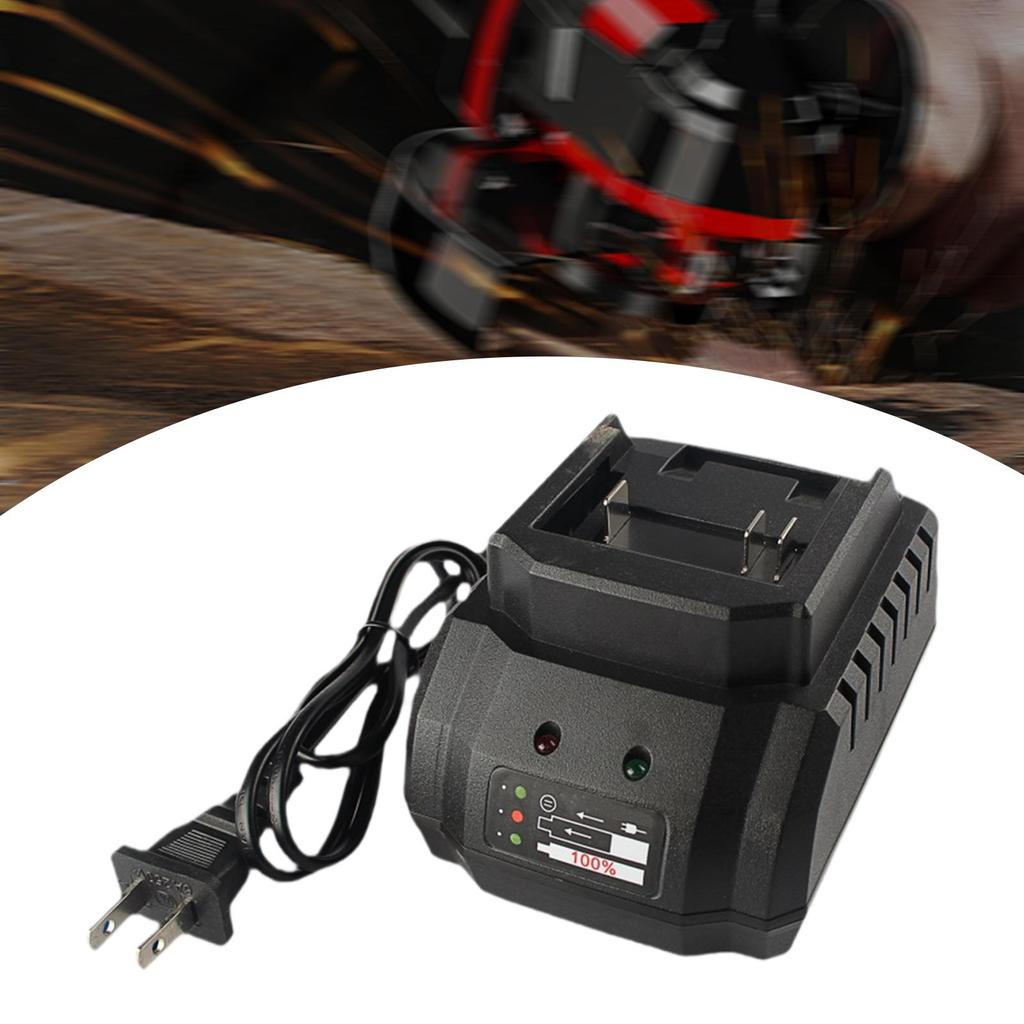 21V Battery Charger Power Tools Quick Replacement Safe Charging Station Electric