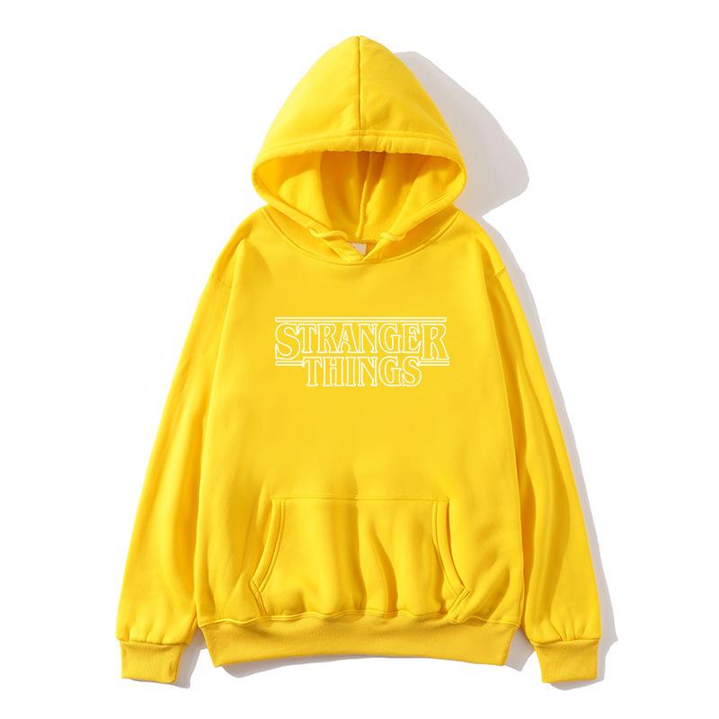 Stranger Things Printed Spring and Autumn Men's and Women's Long Sleeved Hoodie 6628