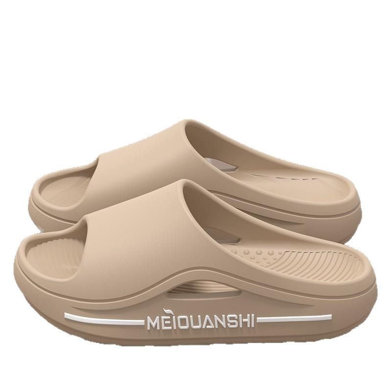 Men's Summer 2025 Odor-Resistant Non-Slip EVA Sandals: Thick-Soled Indoor Slippers.