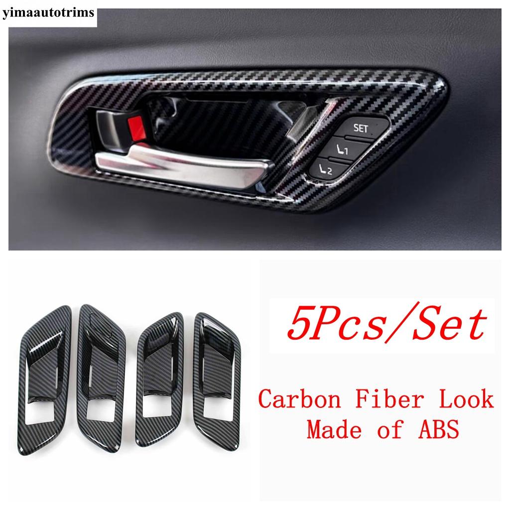 Gear Shift Water Cup Panel / Window Lift / Handle Bowl / Middle Air AC Cover Trim Accessories For Toyota Crown  2024 2025
