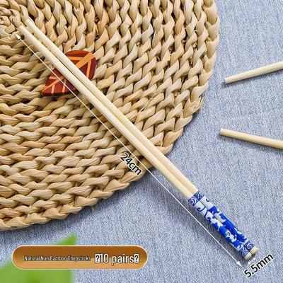 Baguettes en bambou ZISHI emballées individuellement