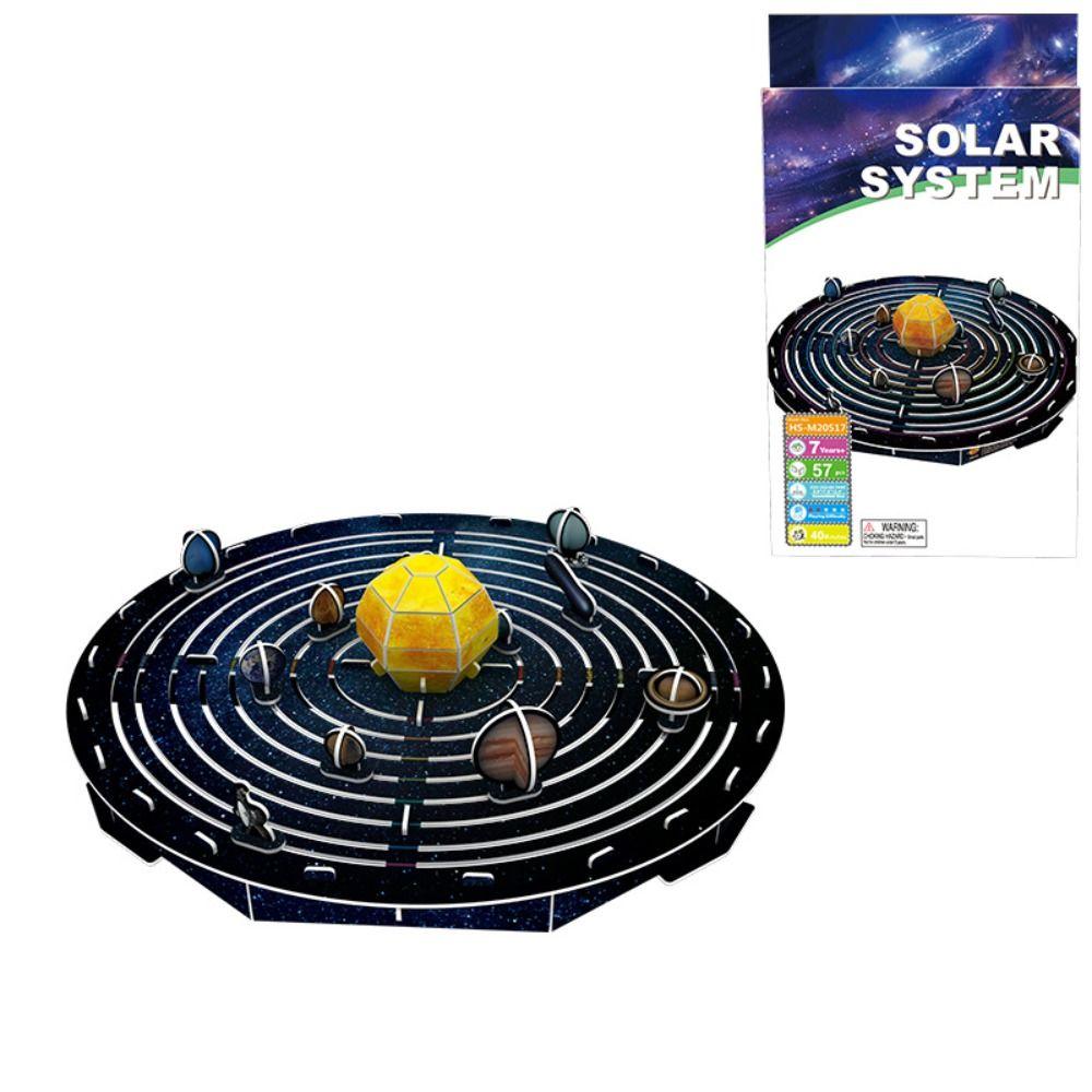 DIY Miniature International Space Station Paper 3D Spaceship Paper Puzzle Handmade Birthday Gifts