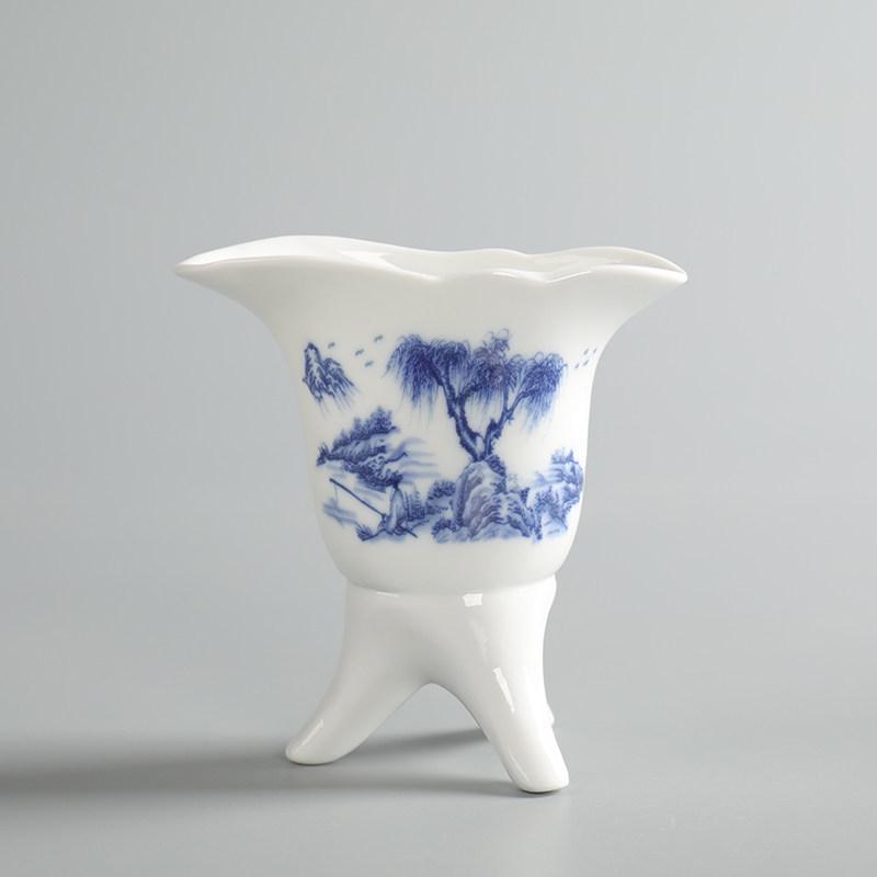 Emperor Celadon Ceramic Wine Set: Choose One or Two Retro Chinese Baijiu Cups