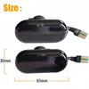 2X Led Dynamic Turn Signal Lights Side Marker for Renault Clio Trafic Kangoo Twigo Dacia Logan Duster Nissan Interstar Primastar