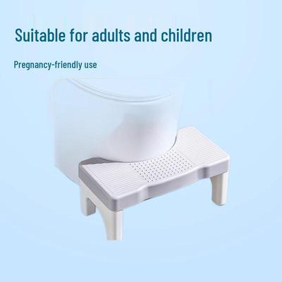 Non-Slip Bathroom Step Stool - Squatting, Heightening, and Hand Washing Aid for Children
