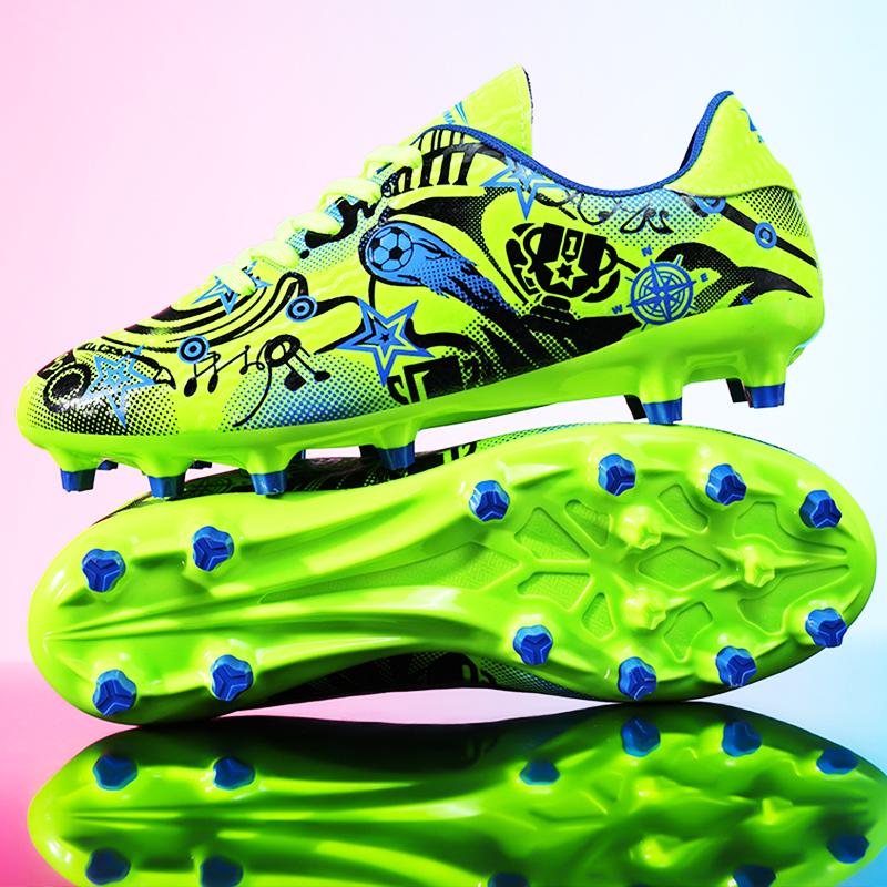 31-44 Herren Fußballschuhe Outdoor Langstollen Sportschuhe Große Größe Kinder Fußballschuhe