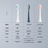 4 Pcs/Pack Electric Toothbrush Replacement Heads For FLYCO FT7105/FT7106/FT7108/FT7205 Vacuum Packaging With Dust Cover